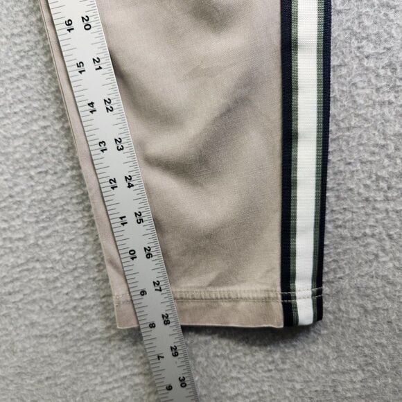 Athleta Pants Womens 2 Beige Summit Cargo Pant Tuxedo Striped Nautical Beach - Picture 11 of 16